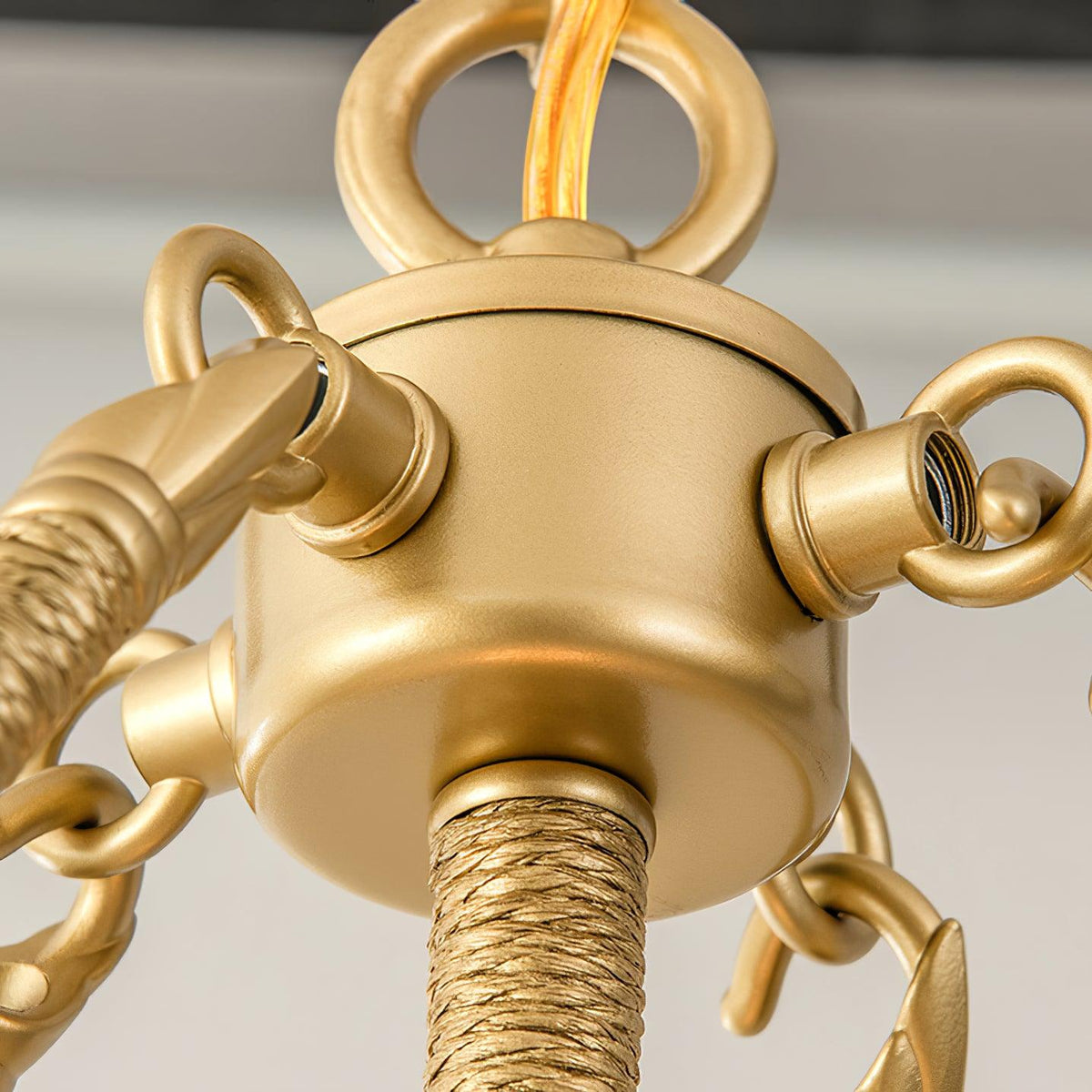 Fiona Beaded Chandelier 20.5"