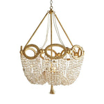 Fiona Beaded Chandelier 20.5"