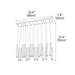 Firewood Stick Chandelier