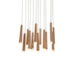 Firewood Stick Chandelier