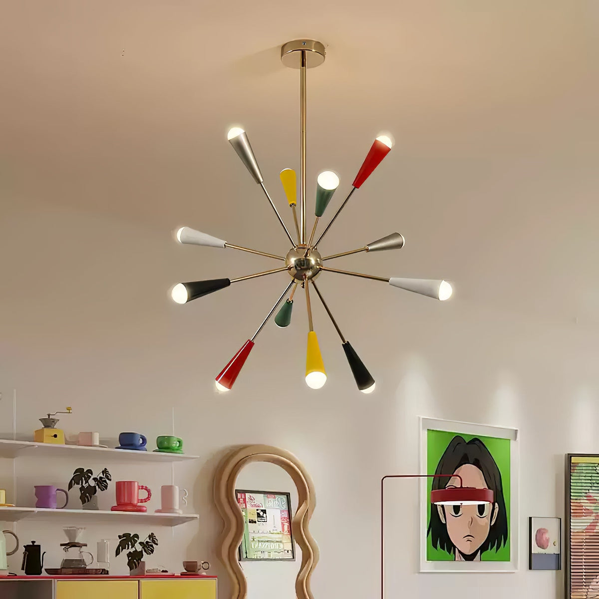 Firework Pop Chandelier