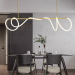 Flexible Linear Curve Chandelier