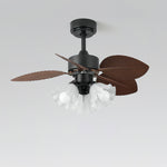 Floriva Leaf Ceiling Fan Light