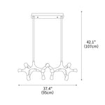 Flower Bone Chandelier