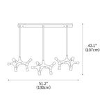 Flower Bone Chandelier