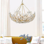 Flower Cluster Chandelier 19.7"