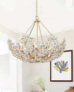 Flower Cluster Chandelier 19.7"