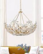 Flower Cluster Chandelier 19.7"