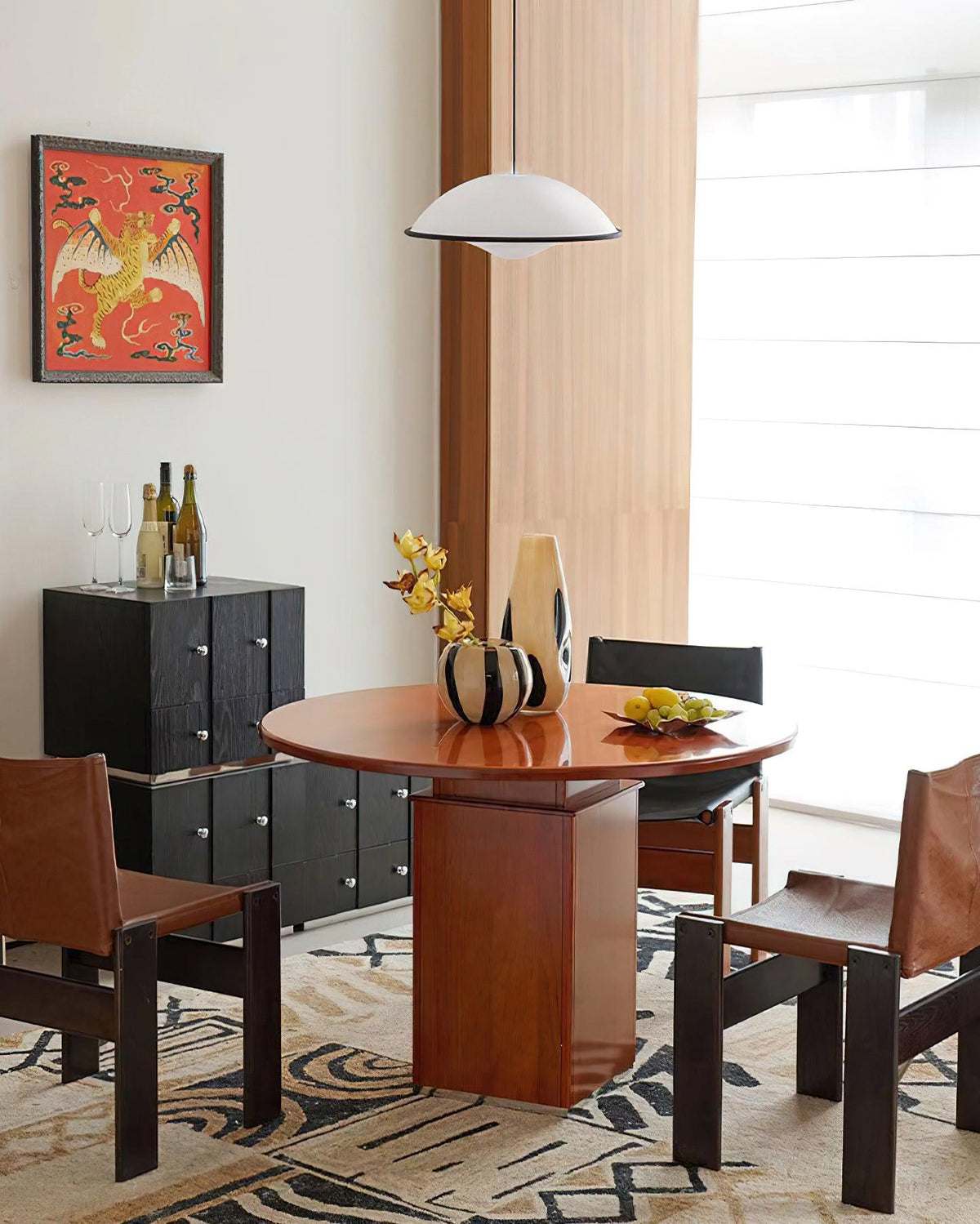 Foggy Saucer Pendant Lamp 17.7"