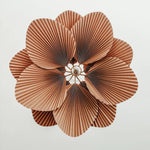 Folded Leaf Lotus Chandelier