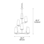 Fontaine Vertical Chandelier