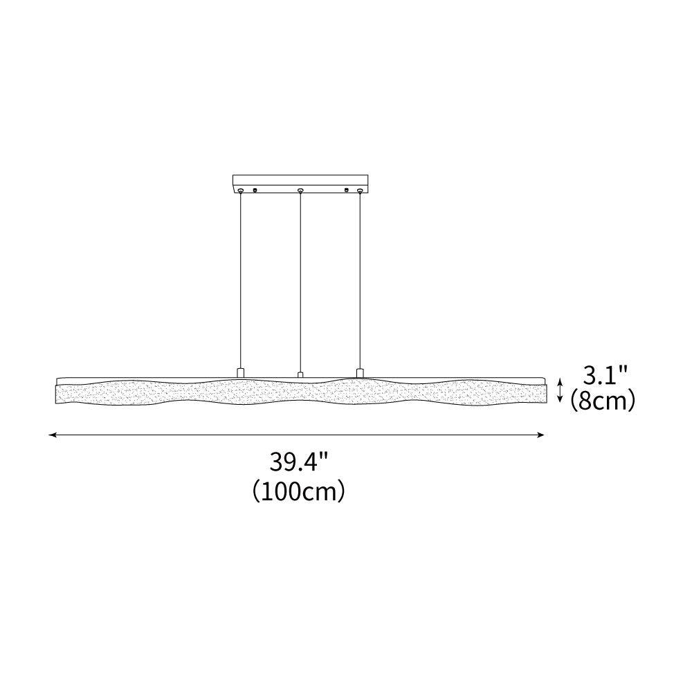 Frost Linear Chandelier