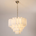 Frosted Murano Cascade Chandelier