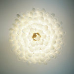 Petals White Murano Chandelier