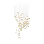 Frosted Petals Frozen Chandelier