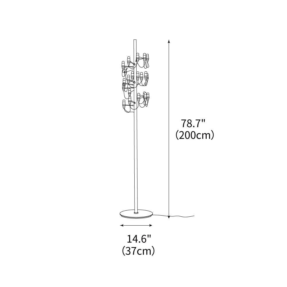 Fruit Floor Lamp 14.6"