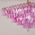 Fuchsia Prism Empire Chandelier