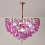 Fuchsia Prism Empire Chandelier