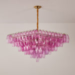 Fuchsia Prism Empire Chandelier