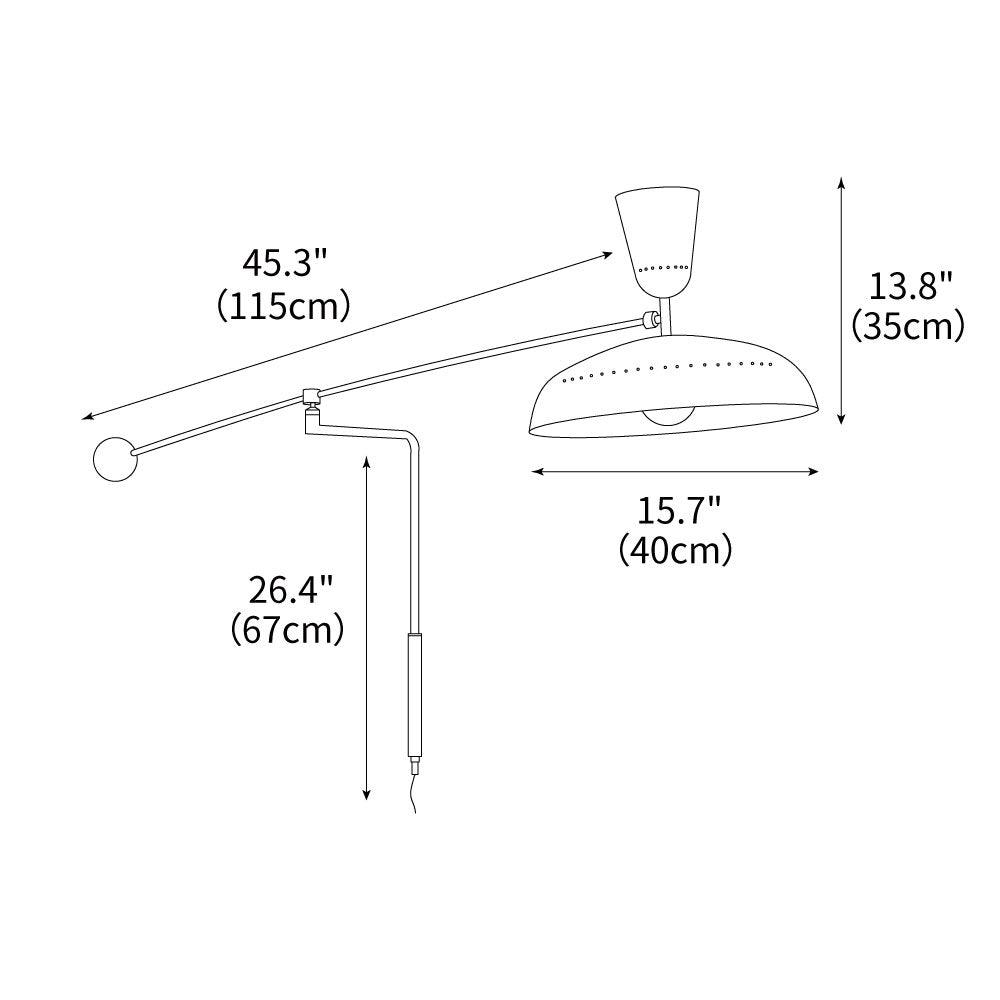 G1 Wall Lamp 45.3″