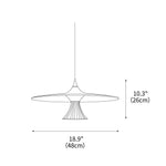 GUI Ming Pendant Light 18.9"