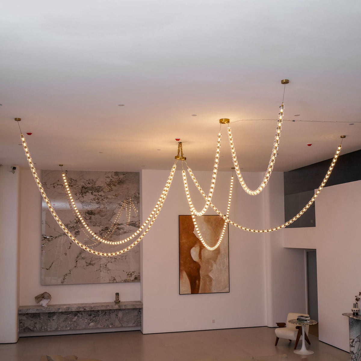 Gabriel Gold Chandelier