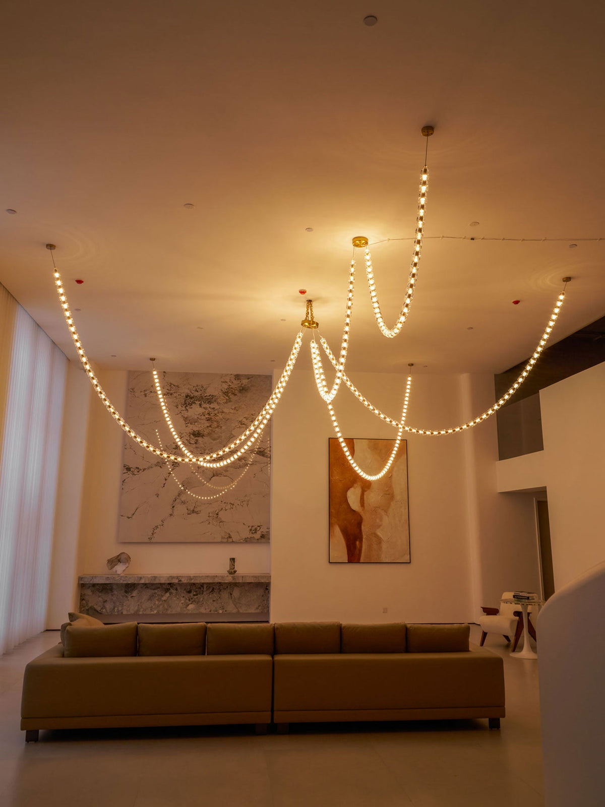Gabriel Gold Chandelier