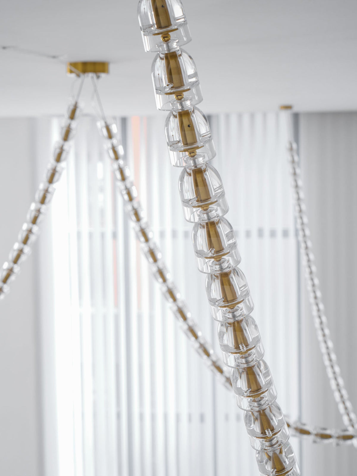 Gabriel Gold Chandelier