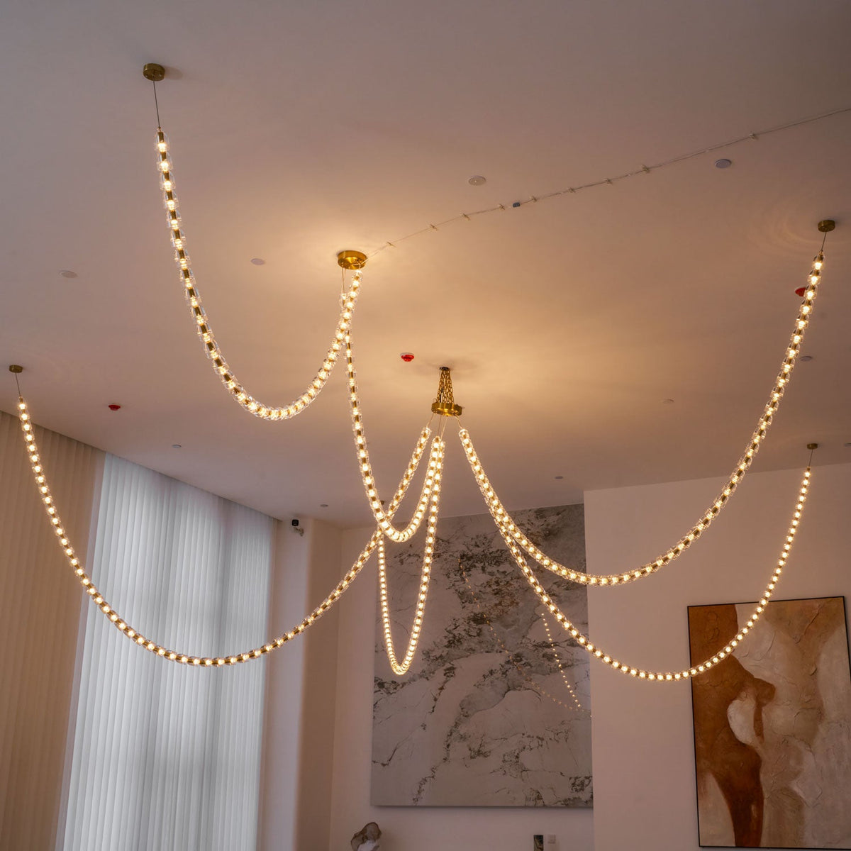 Gabriel Gold Chandelier