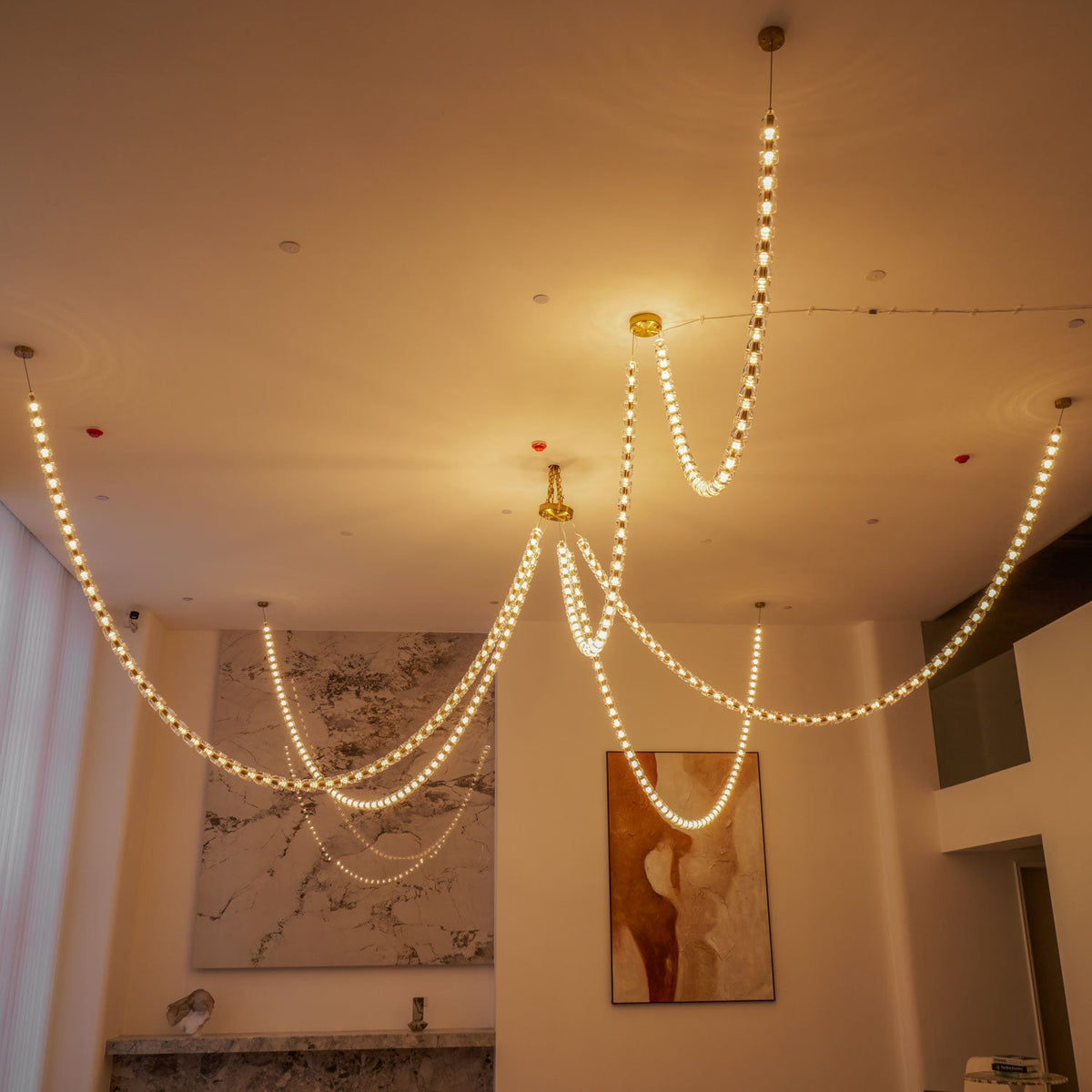 Gabriel Gold Chandelier