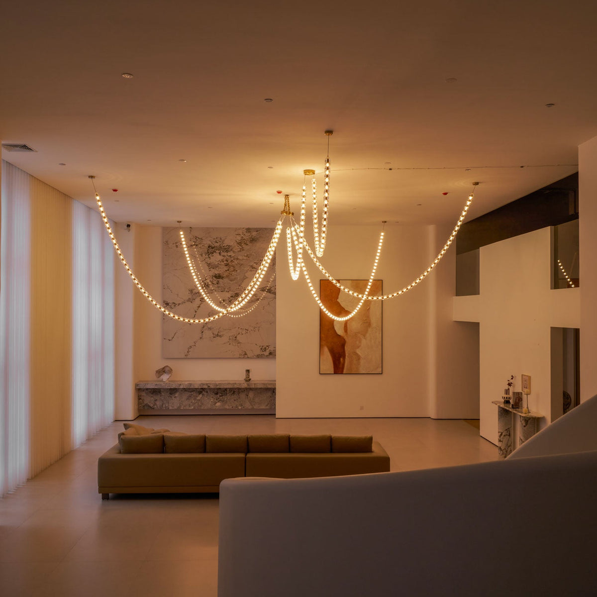 Gabriel Gold Chandelier