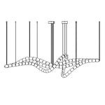 Gabriel Gold Chandelier