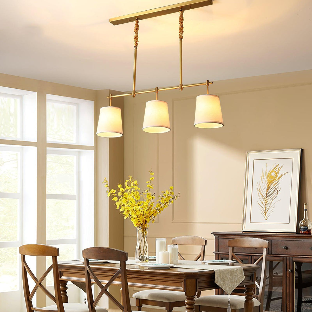 Generation Crestgrove Linear Chandelier 35.8"