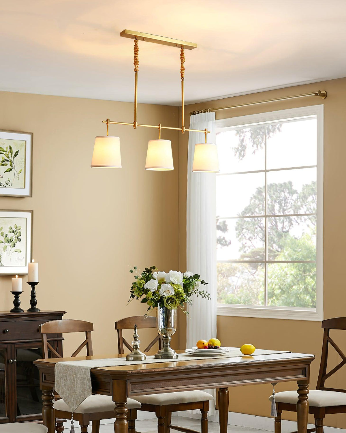 Generation Crestgrove Linear Chandelier 35.8"