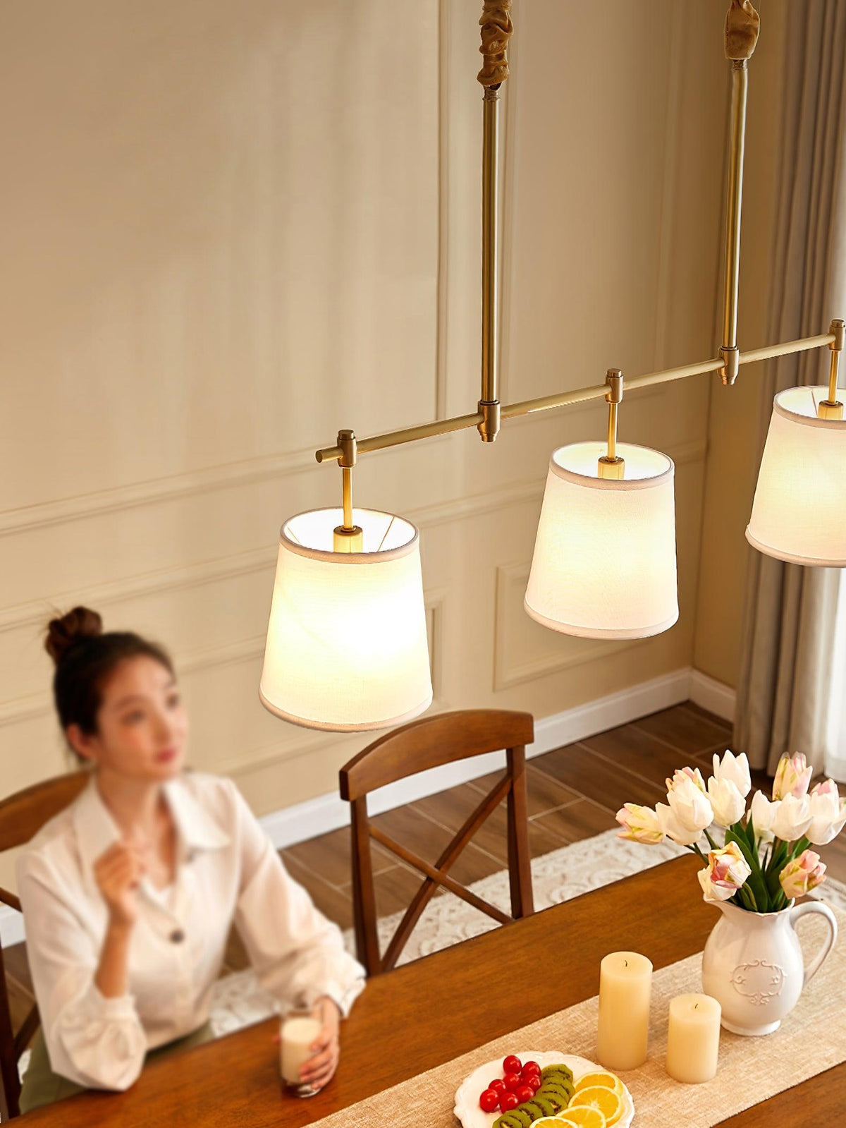 Generation Crestgrove Linear Chandelier 35.8"