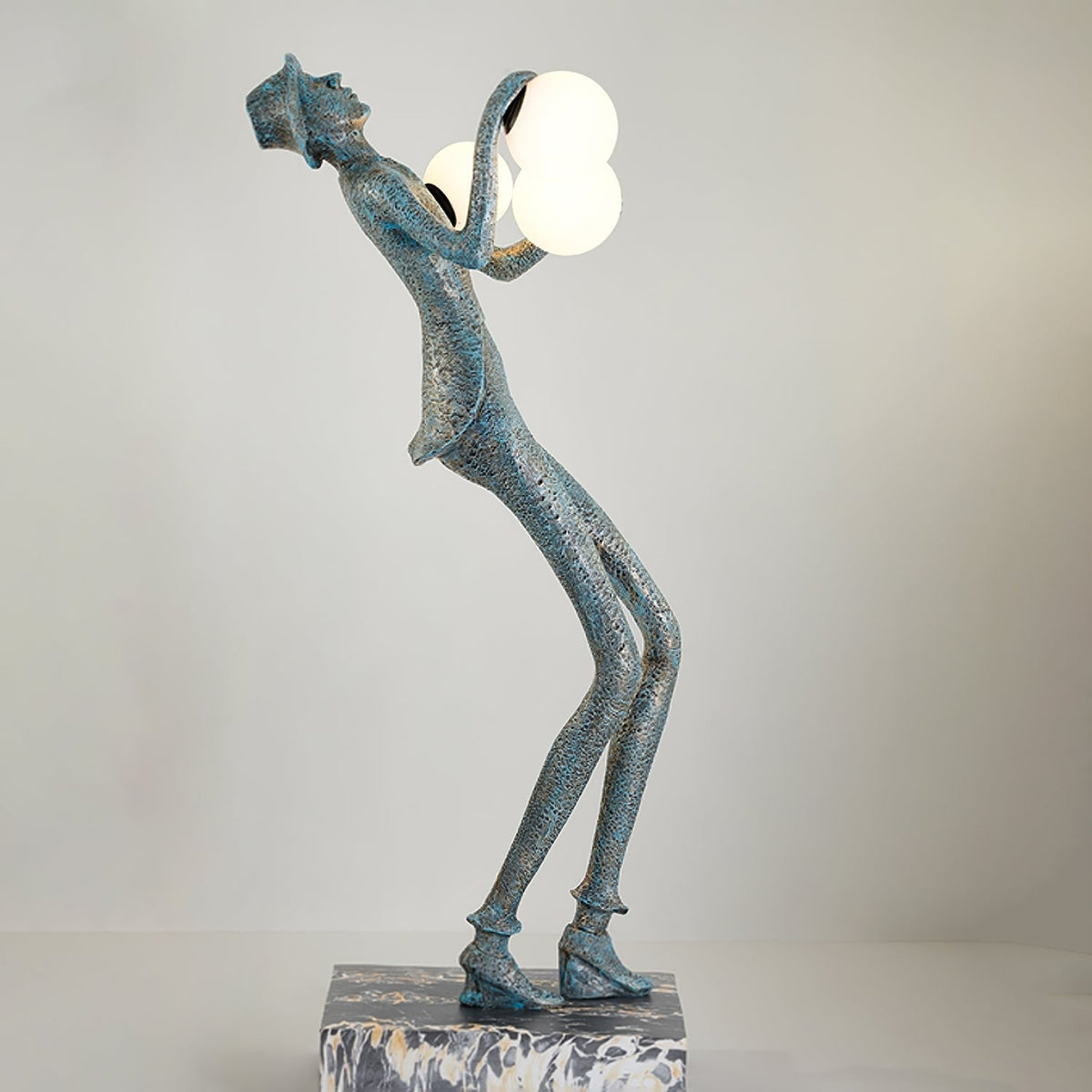 Gentleman Sculpture Floor Lamp