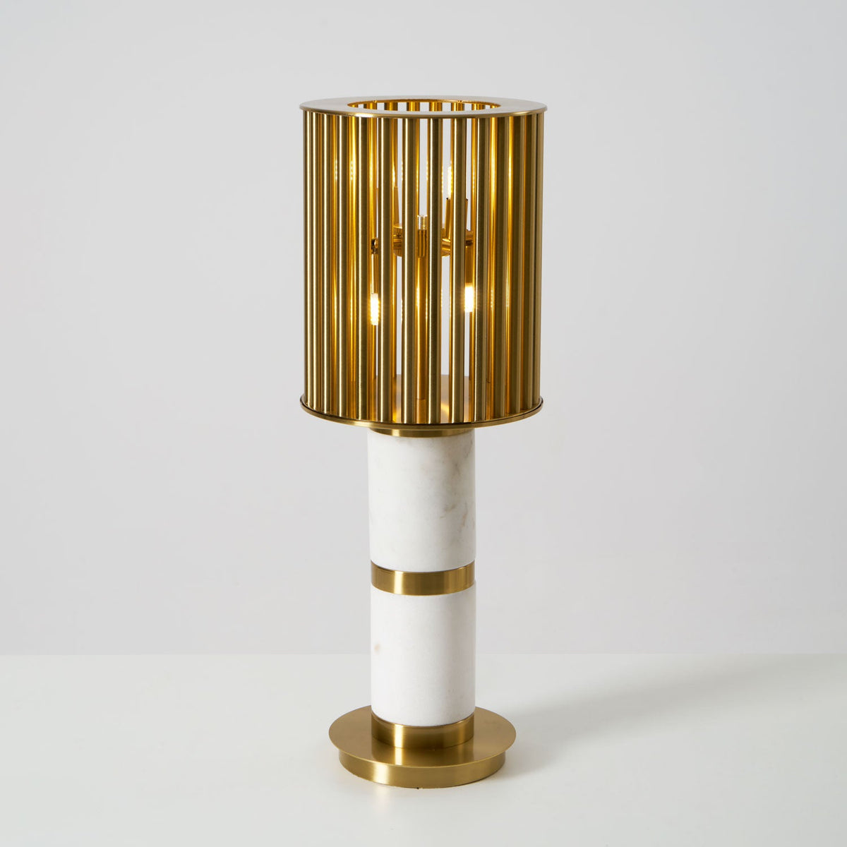 Gilded Cage Table Lamp