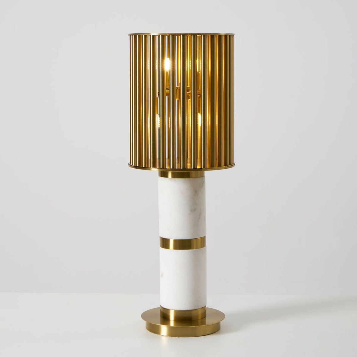 Gilded Cage Table Lamp