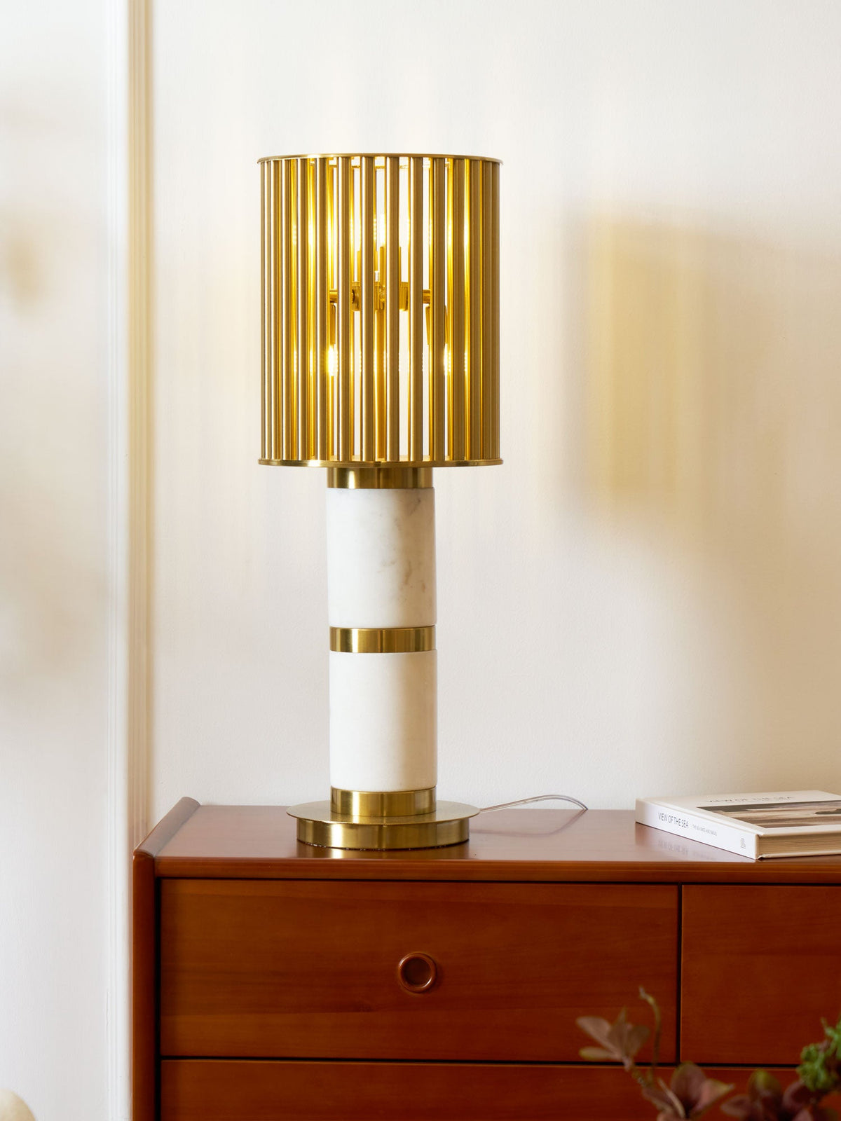 Gilded Cage Table Lamp