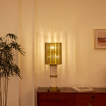 Gilded Cage Table Lamp