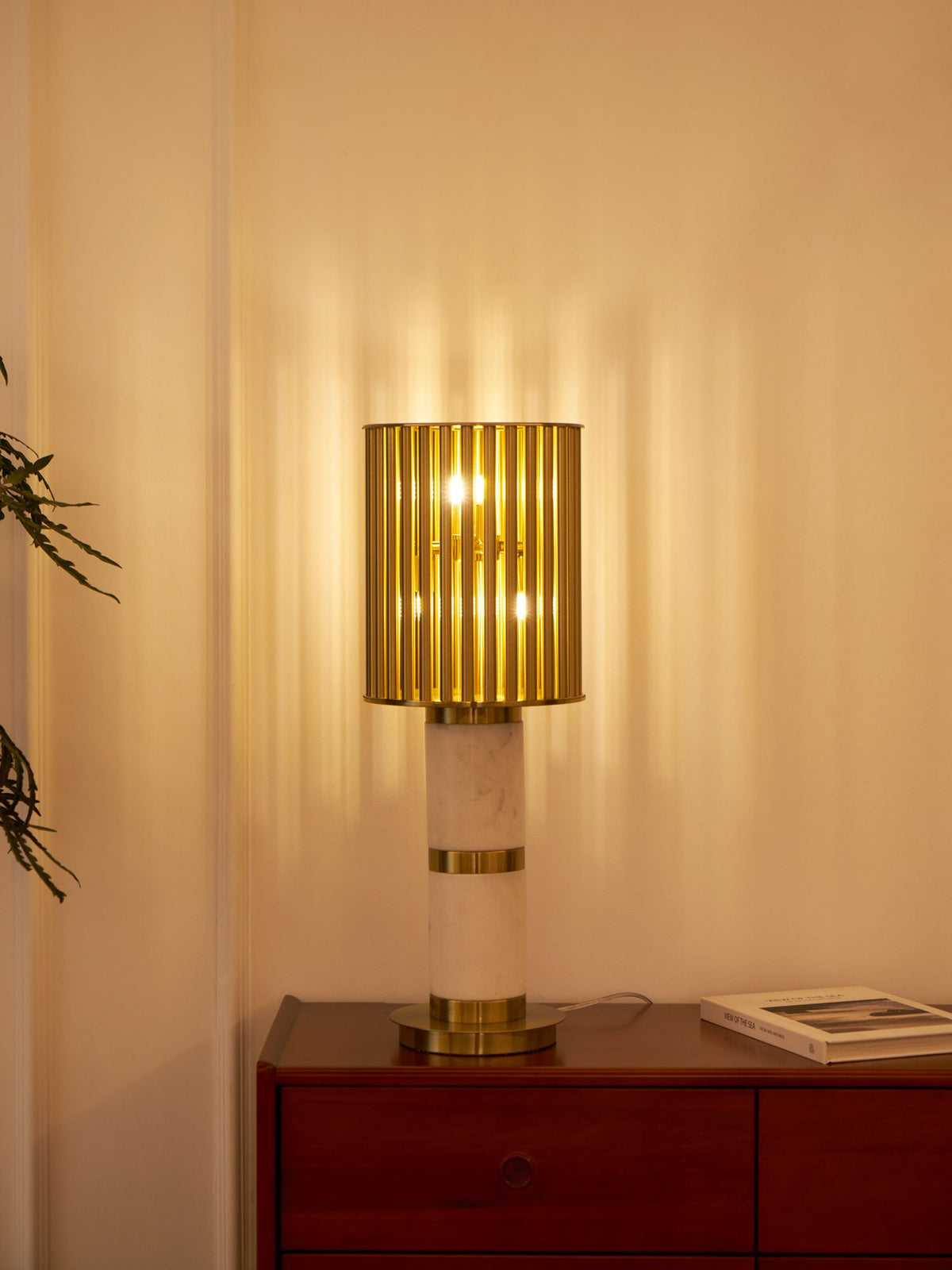 Gilded Cage Table Lamp