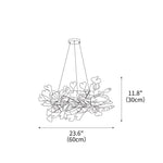 Gingko Chandelier U 23.6″