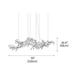 Gingko Leaf Chandelier