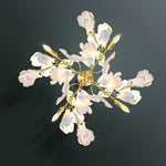 Gingko Flowers Plug-in Wall Lamp