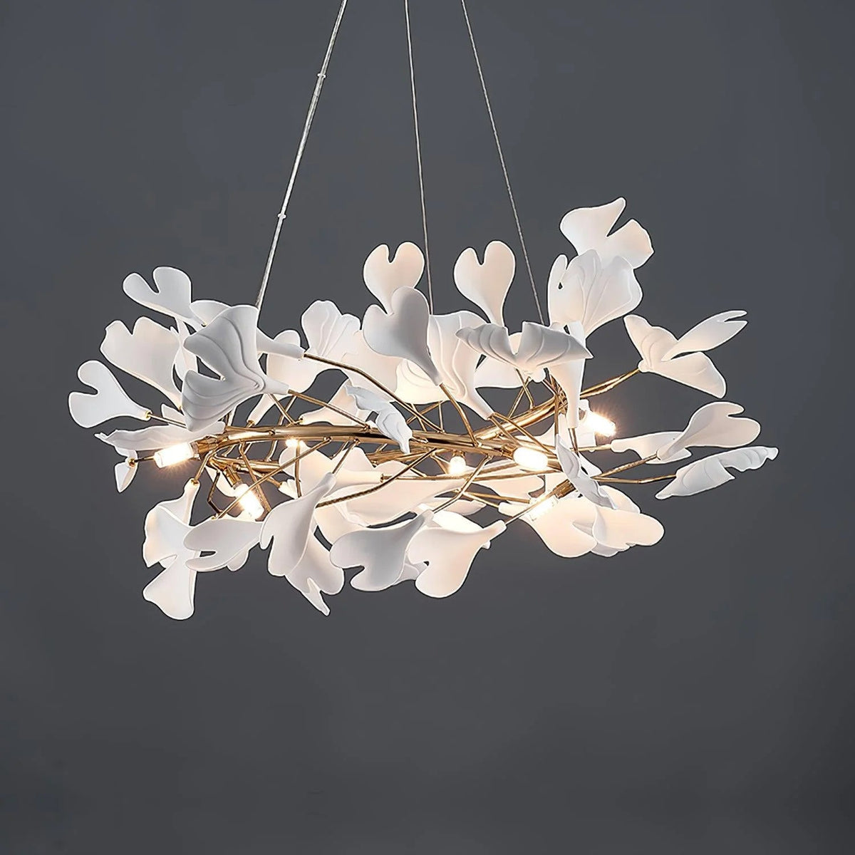 Gingko Chandelier U 23.6″