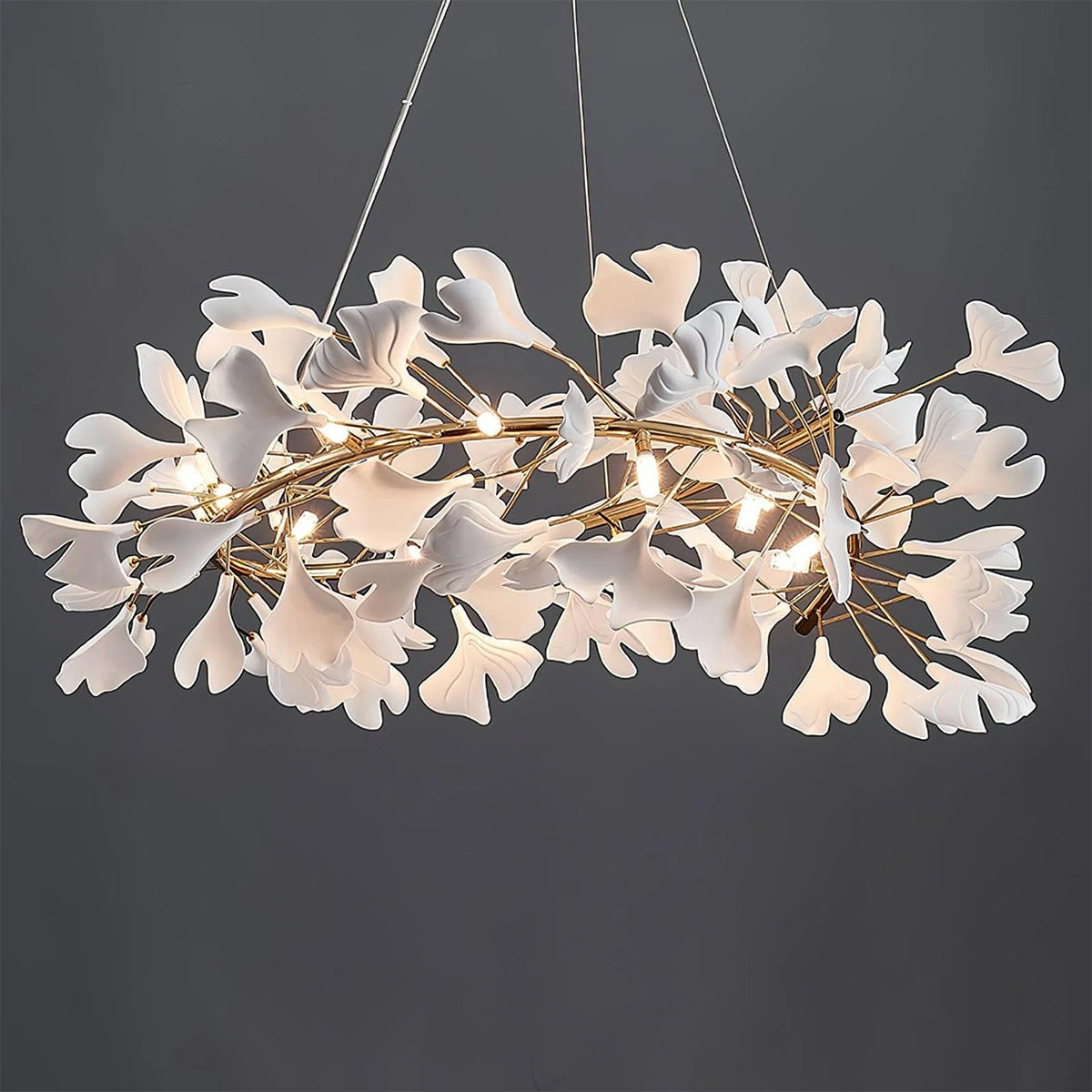 Gingko Chandelier U 23.6″