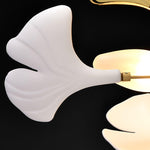 Modern Ginkgo Ceramic Chandelier