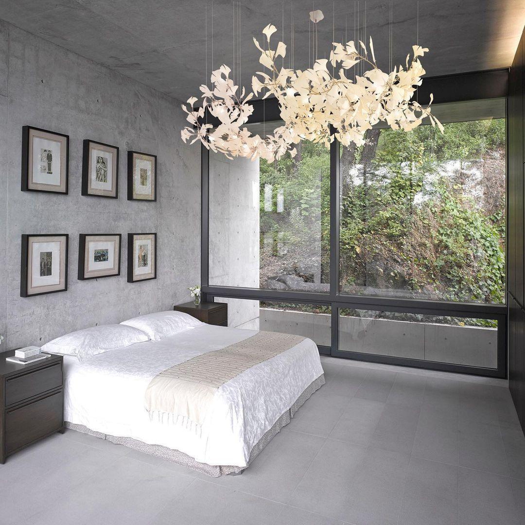 Modern Ginkgo Ceramic Chandelier