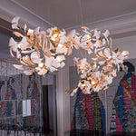 Gingko Leaf Chandelier