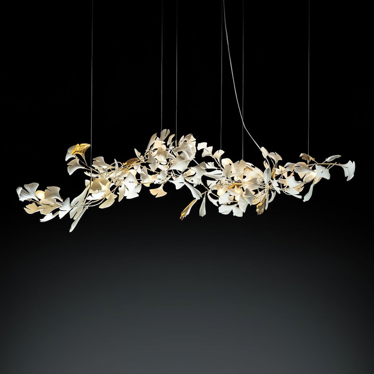 Gingko Leaf Chandelier
